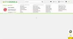 Desktop Screenshot of gartenzaun24.de