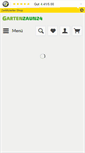 Mobile Screenshot of gartenzaun24.de